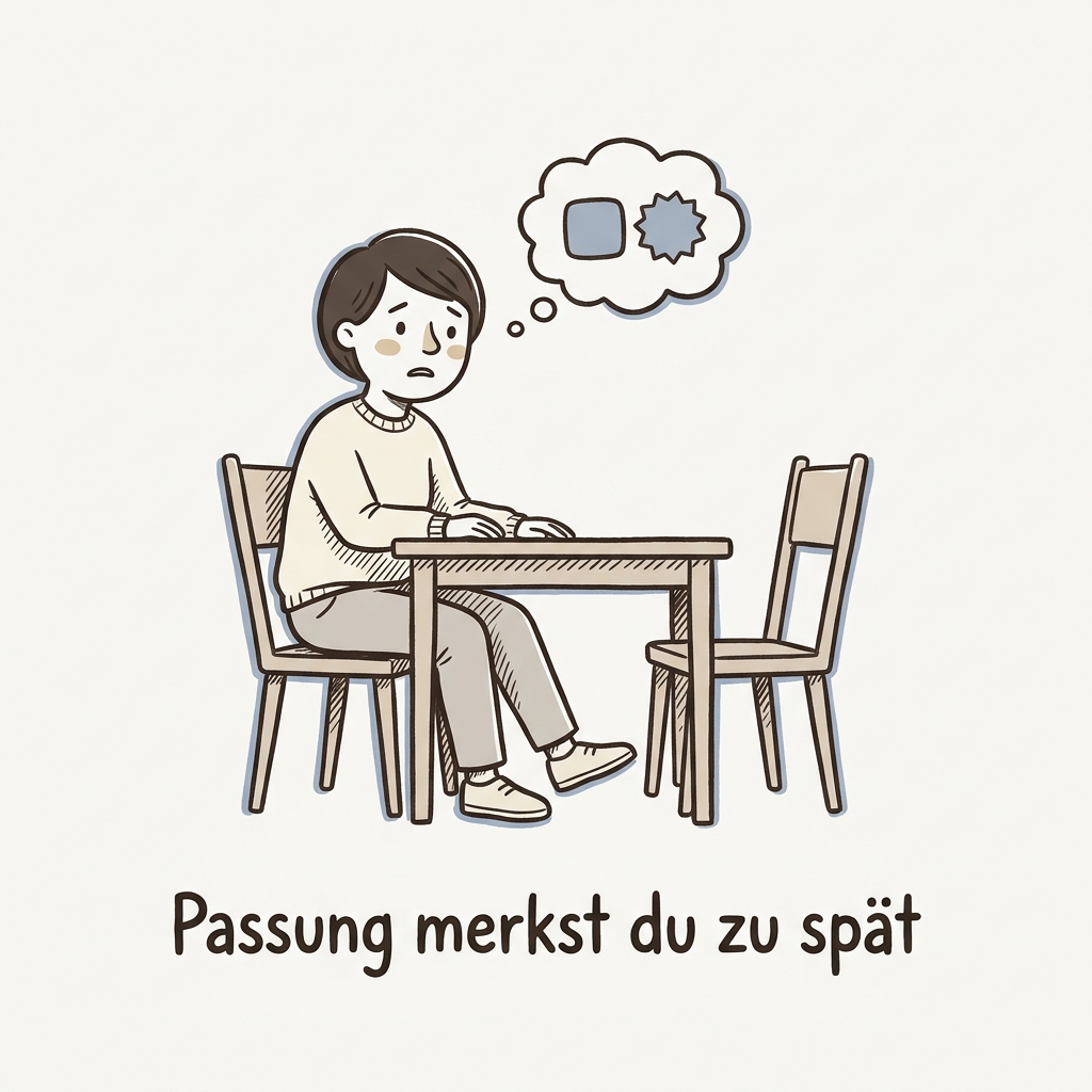 Erst im Gespräch zeigt sich, dass die Stelle nicht zum eigenen Profil passt